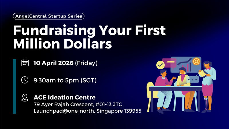 AngelCentral Startup Series: Fundraising Your First Million Dollars