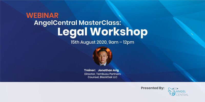 AngelCentral Masterclass Series Webinar: Legal Workshop for Angels