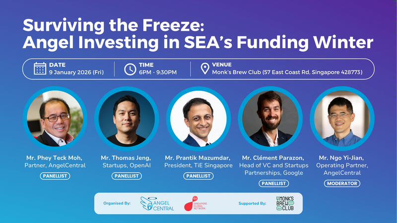 Surviving the Freeze:  Angel Investing in SEA’s Funding Winter