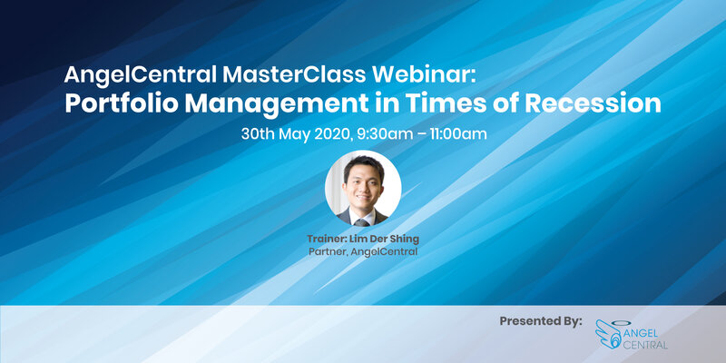 AngelCentral Masterclass Webinar: Portfolio Management in Times of Recession