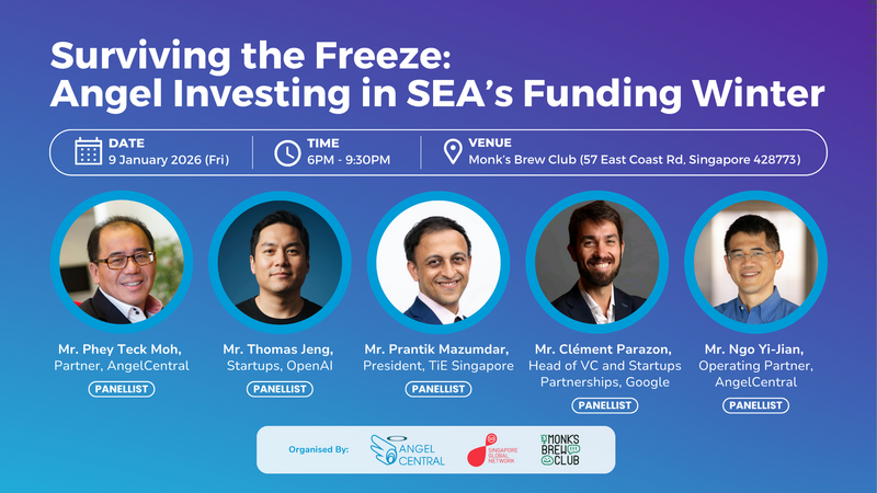 Surviving the Freeze:  Angel Investing in SEA’s Funding Winter