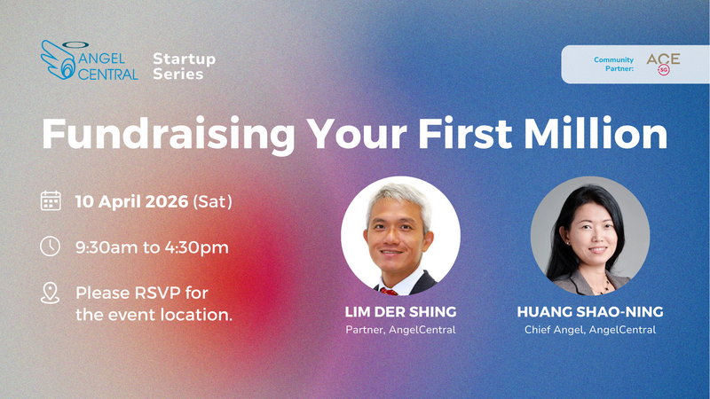 AngelCentral Startup Series: Fundraising Your First Million